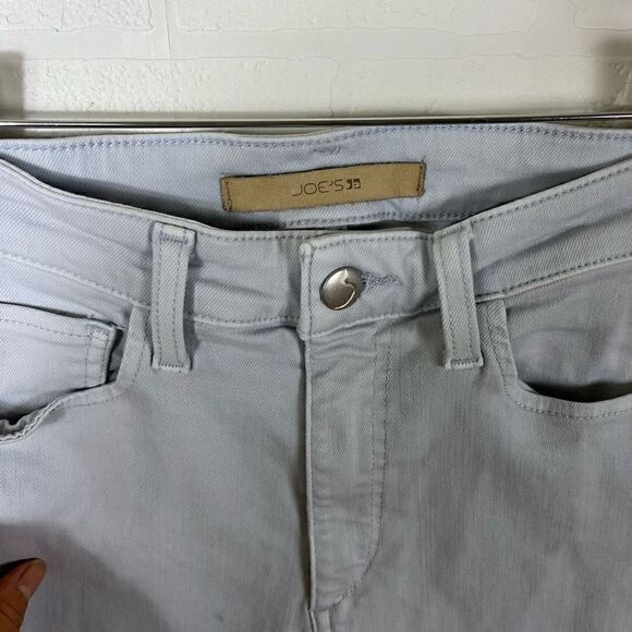 Joe’s The Charlie High Rise Skinny Ankle Light Blue Jeans size 27 W - Picture 4 of 11